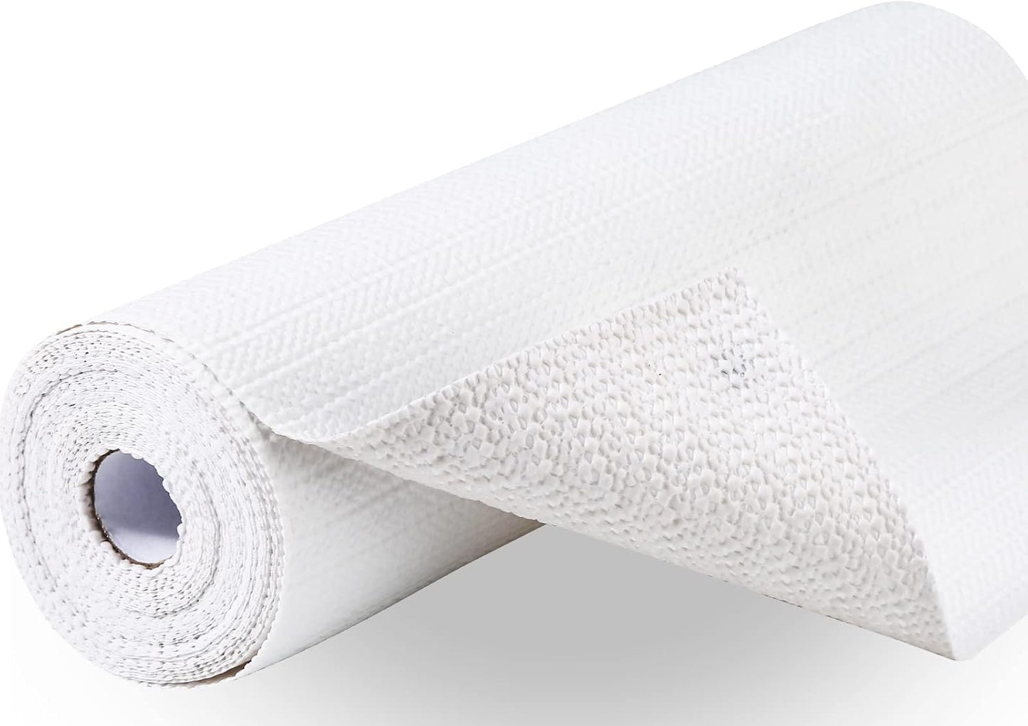 Premium Drawer and Shelf Liner for Cabinet, Non Adhesive Liner for Kitchen, Strong Grip Non Slip Shelf Liners for Kitchen Cabinets, Storage, Drawers, Shelves, Kitchenware and Tableware, White
