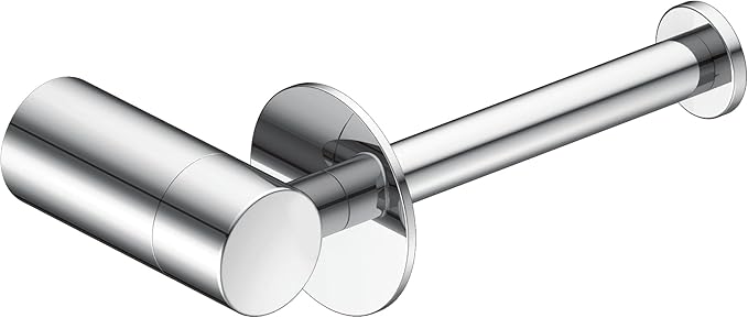 Moen YB0409CH Single Post Modern Toilet Paper Holder, Chrome