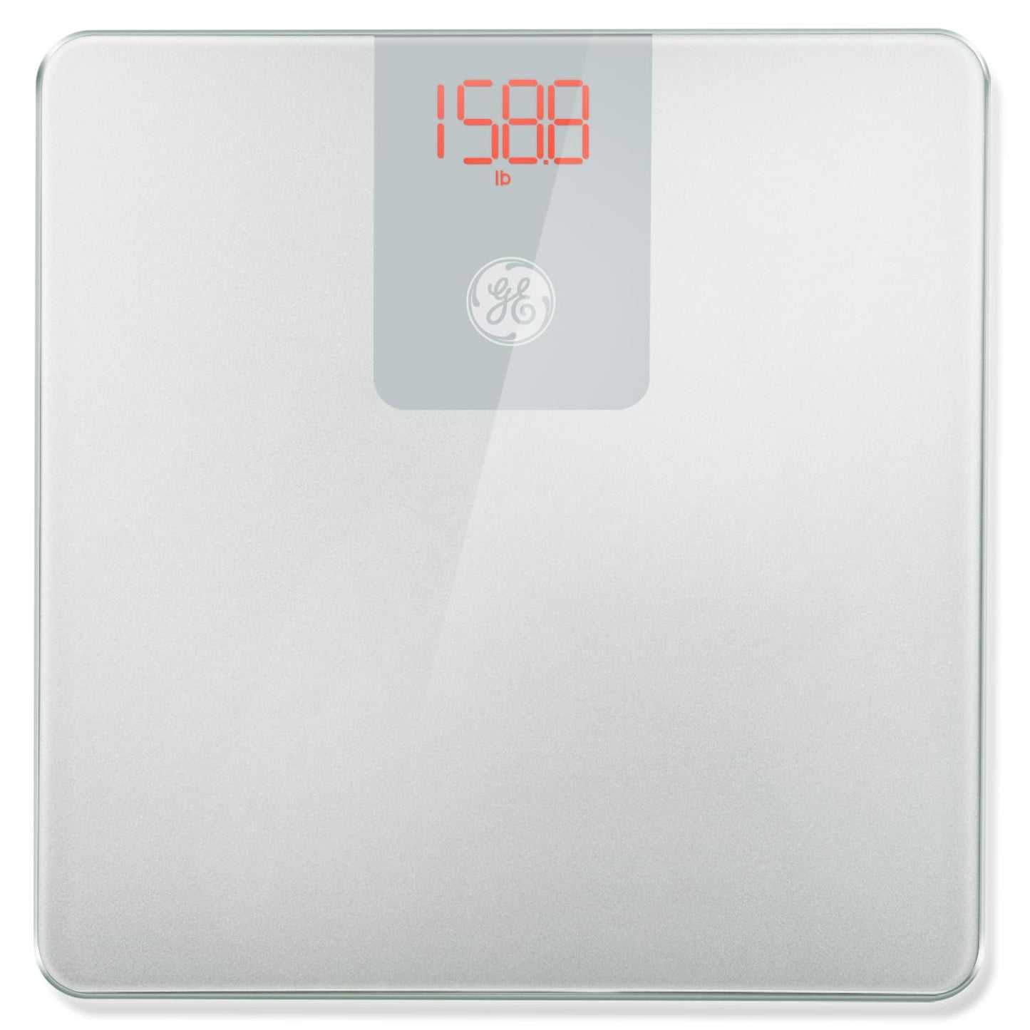 GE Digital Scale Body Weight: Bluetooth Bathroom Scales for Weight and BMI Accurate Body Weighing with App for People - 400lb Electronic Scale Silver Grey