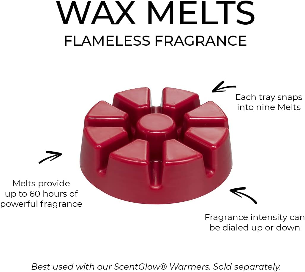 PartyLite After Dark™ Cashmere Cassis Scent Plus® Wax Melts - Lasts Up to 60 Hours - Alluring Jasmine, Iris & Rose Petals with Ripe Orchard Fruits, Patchouli & Sandalwood