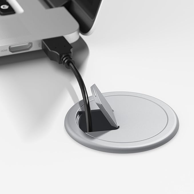 Bush Business Furniture 60-inch Electric Height Adjustable Standing Desk, Ergonomic Sit-Stand Computer Table for Home and Professional Office, Move 40 Series, White with Black Base