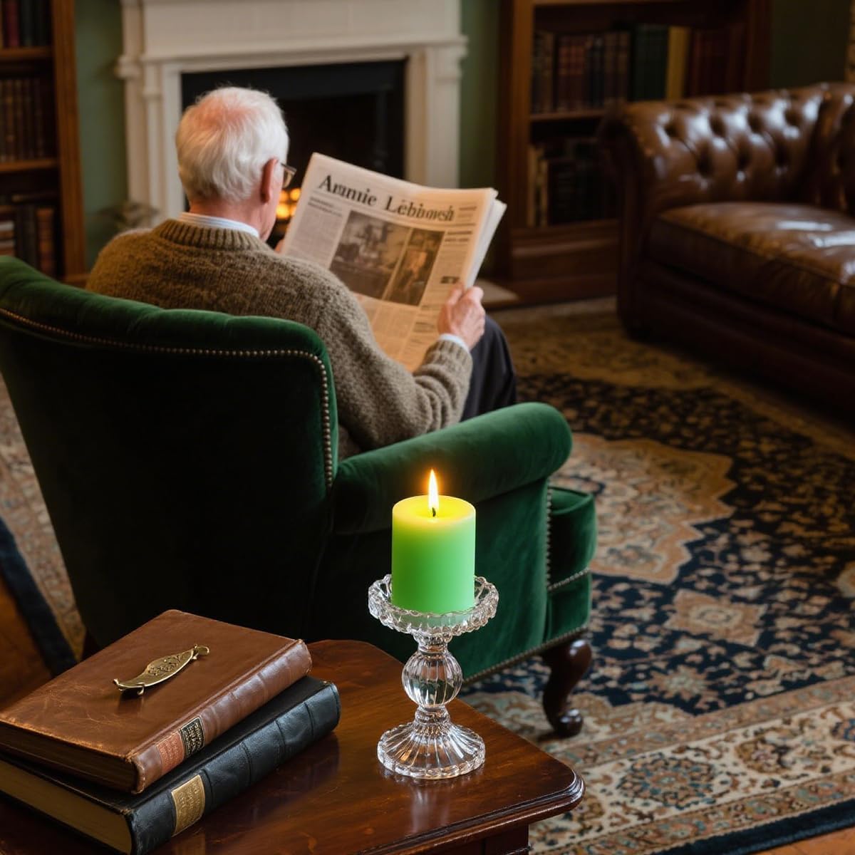 Set of 3 Different Size Light Green Pillar Candles, Unscented Dripless 2.75x3, 2.75x4, 2.75x6 Inch Long Lasting Cylinder Wax Candles for Home Power Outage Dinner Table Decoration