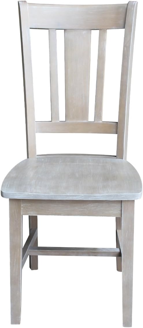 International Concepts San Remo Chair Washed Gray Taupe