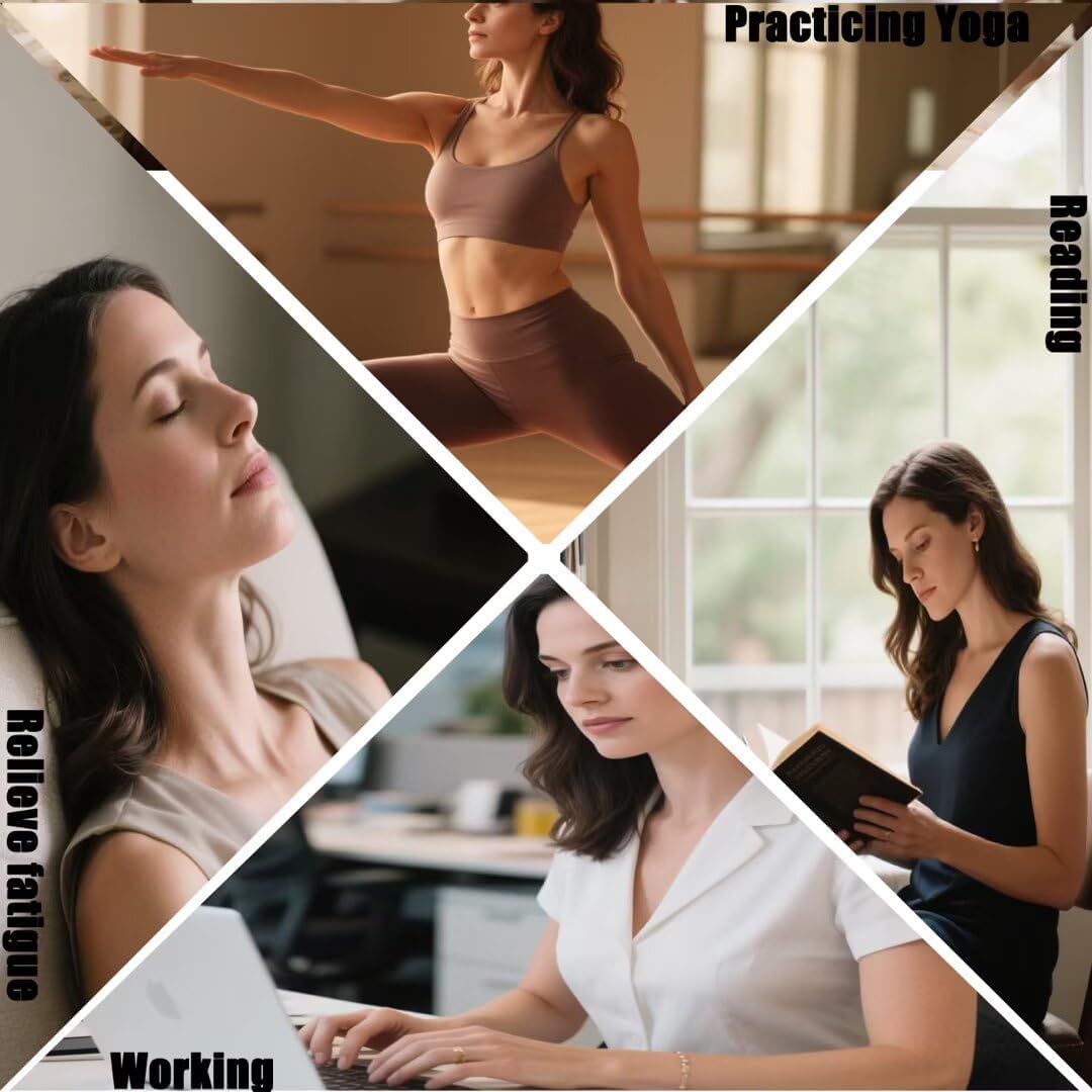 Tabletop Water Fountain Meditation: USB Desktop Sleep Waterfall - Desktop Fountains for Meditation Relaxation for Bedroom Living Room Office Yellow