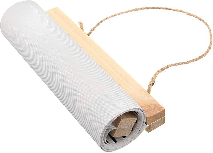 Kids Growth Chart, Wood Frame Fabric Canvas Height Measurement Ruler from Baby to Adult for Child's Room Decoration 7.9 x 79in (7.9 x 79in, Cartoon Crocodile)