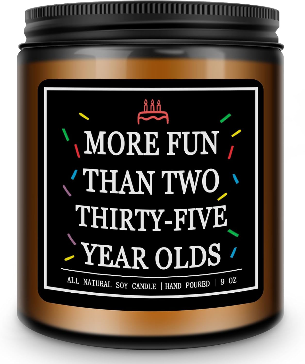 Homsolver 70th Birthday Gifts for Men Women, 9OZ Lavender Scent 1955 70th Birthday Candle for Him Her, Mom, Dad, Brother, Sister, Happy Birthday Decorations Candles with 50+ Hours Burn Time, Handmade