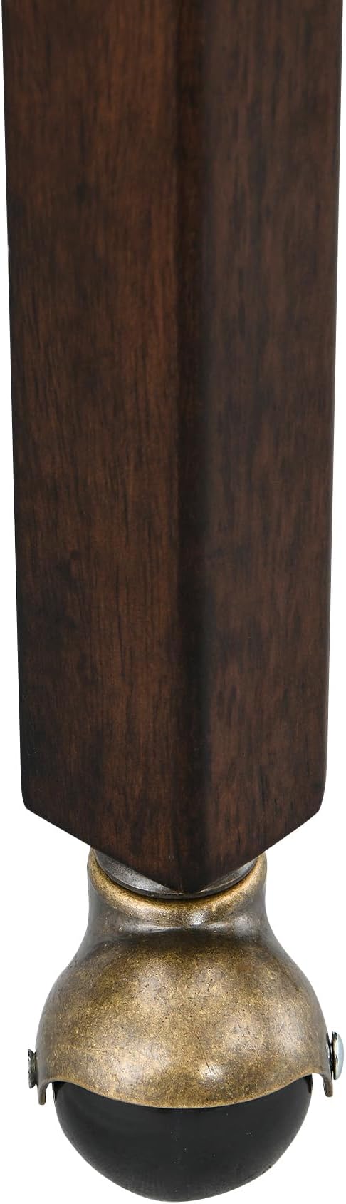 MODERION Solid Wood Boss Caption's Chairs,Dinning Chairs with Wheels and Arms,Office Desk Chairs, Classic Swivel Accent Chairs with Upholstered,Dinner Chairs, 31.5¡±H for Living Room Retro SY318DK