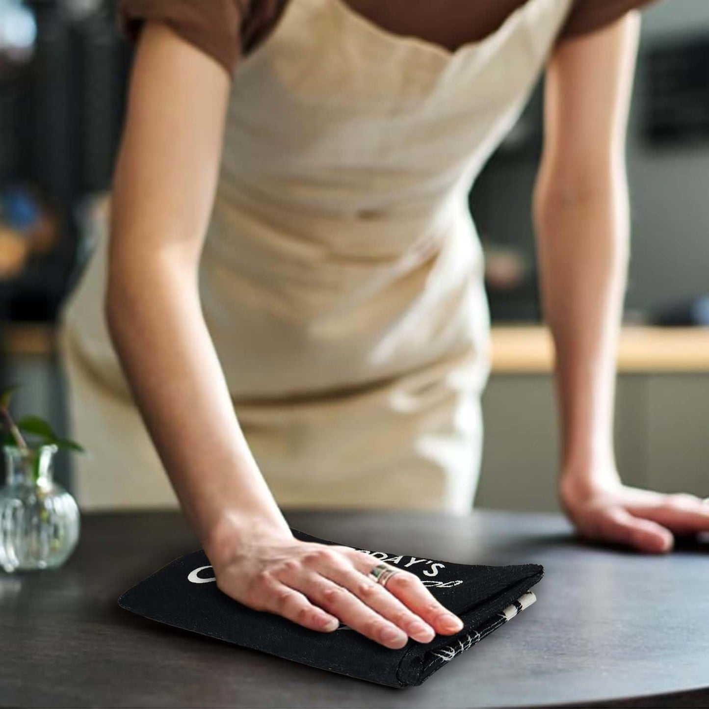 Kitchen Towels Dish Towels for Fitchen Decorative Coffee Towels for Coffee Bar Kitchen Hand Towels Decorative 2 Pcs of 18×26 Inch