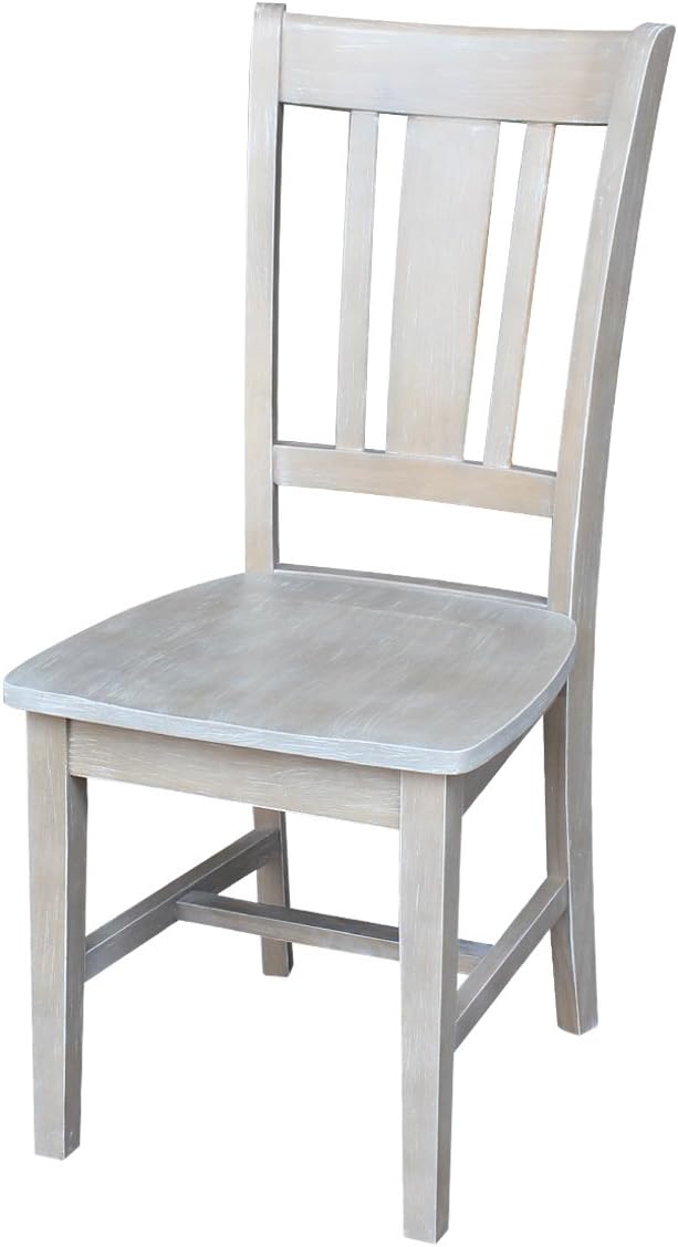 International Concepts San Remo Chair Washed Gray Taupe