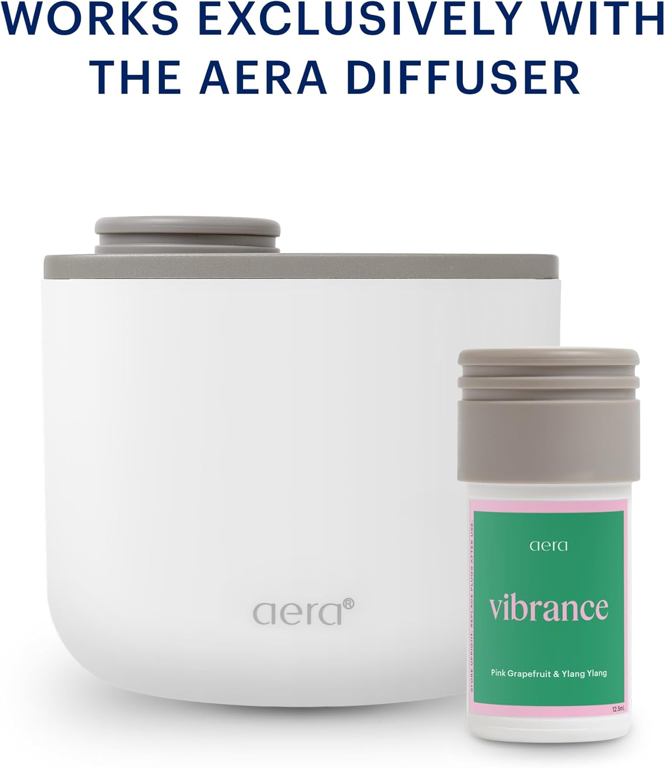 Aera Mini Vibrance - Essential Oil for Home - Lively and Refreshing Fragrance - Notes of Tropical Florals, Grapefruit and Amber - Scent Refill - Capsule Size Works with Mini Diffuser