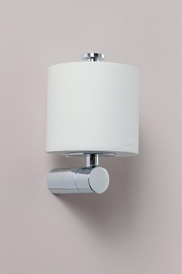 Moen YB0409CH Single Post Modern Toilet Paper Holder, Chrome