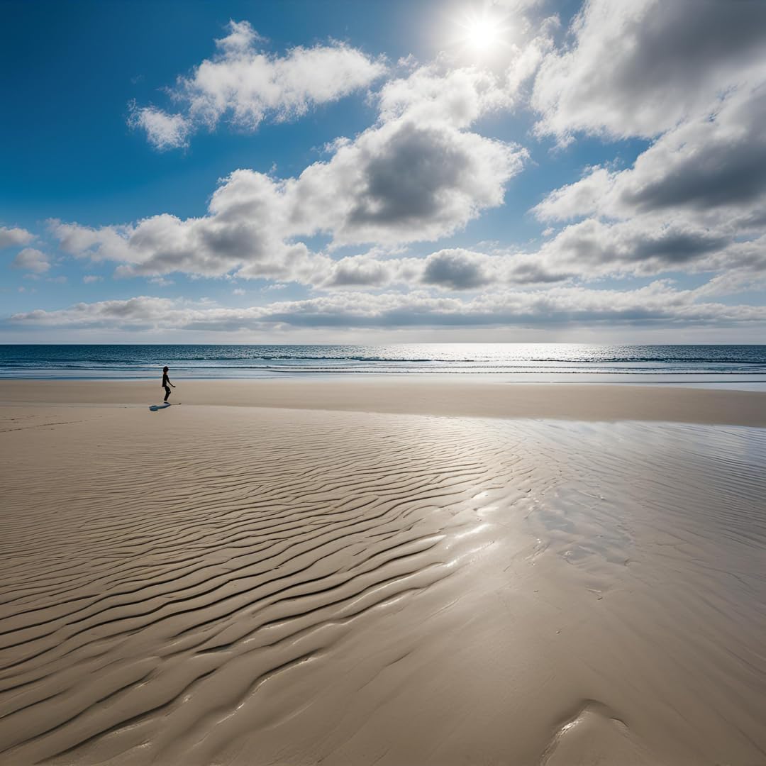 1OAK Soy Wax Ocean Candle (Ocean Breeze) - Beach Candle - Ocean Themed Candles - Summer Candles for Home - Home Scented - Hand-Poured (7oz.)