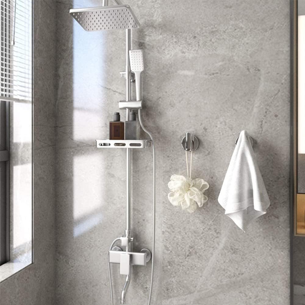 szhdxsy 5 Pack Bath Towel Hooks Hook, 304 Stainless Steel Shower Towel Holder, Kitchen Towel Hanger, Round Robe Hook for Wall Heavy Duty Coat Hook for Bathroom Wall Mounted (Silvery)