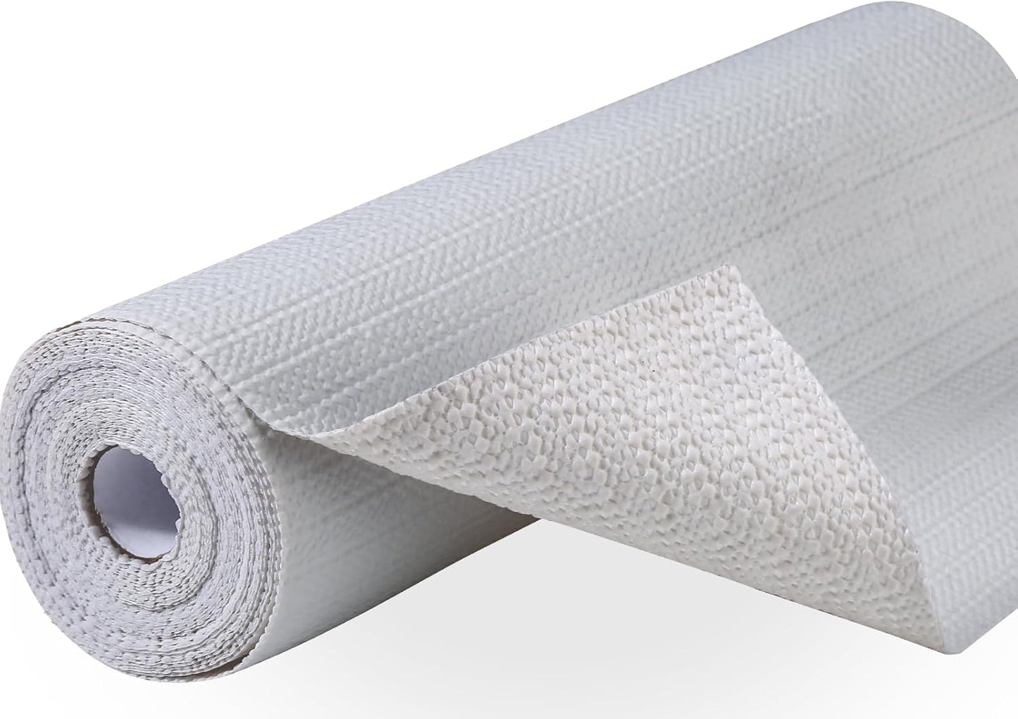 Drawer and Shelf Liner 12 in x 20 FT, Non Adhesive Water Resistant, Easy Clean and Trim, Smooth Surface Liners for Kitchen Cabinet, Shelves, Drawers, Pantry, Light Gray