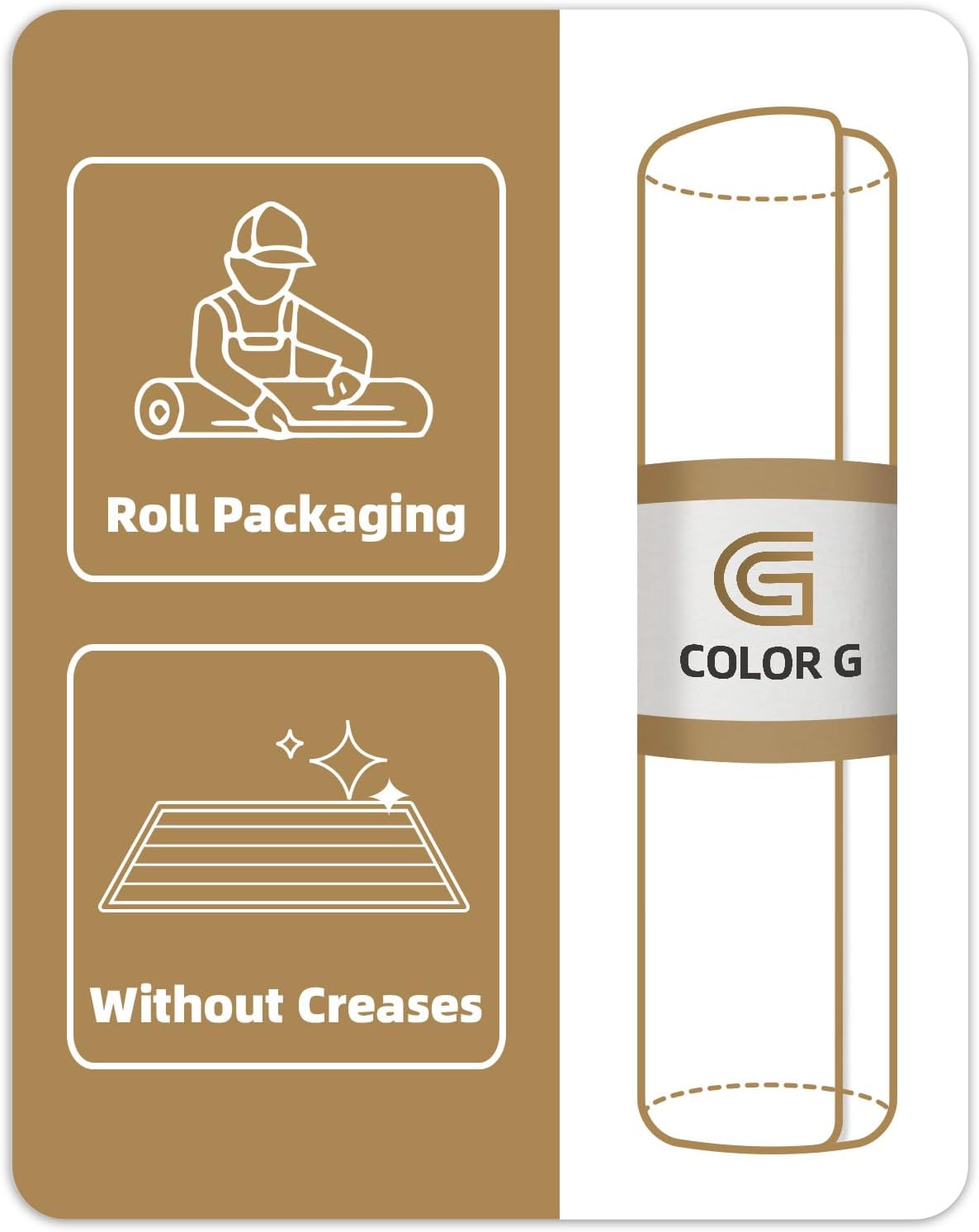 Color&Geometry Door Mat 2'4"x10' Runner Rug with Rubber Backing, Non Slip Washable Hallway Kitchen, Carpet Runners for Hallway Living Room Bedroom, Beige (Rolled-up NO Creases)