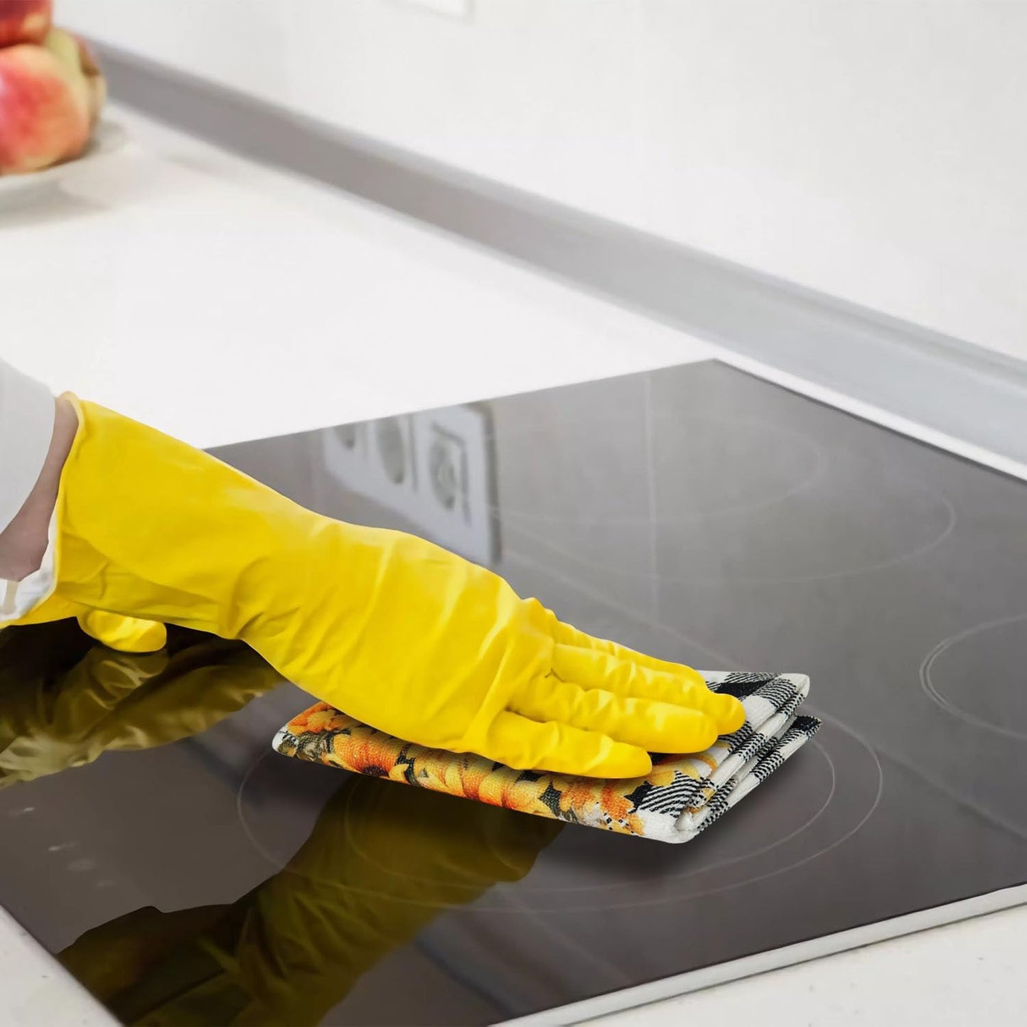 2 Pcs of Sunflower Kitchen Towels Sunflower Kitchen Decor Floral Kitchen Towels Dish Towels Kitchen Hand Towels Decorative Set 18×26 Inch