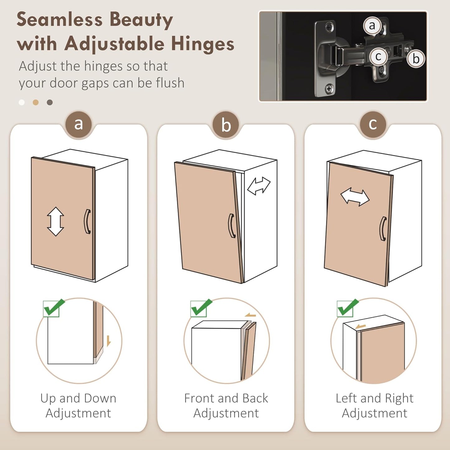 HOMCOM Kitchen Pantry Storage Cabinet, 72" Freestanding Cabinet with Hutch, Large Countertop, Glass Doors and Adjustable Shelves for Dining Room, Black