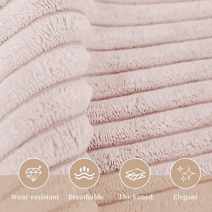Sasttie Headboard Pillow Queen, Triangular Wedge Pillow Headboard, Wedge Headboard Pillow for Bed Sofa, Daybed Pillows for Sitting up, Reading or Working with Removable Cover, Light Pink