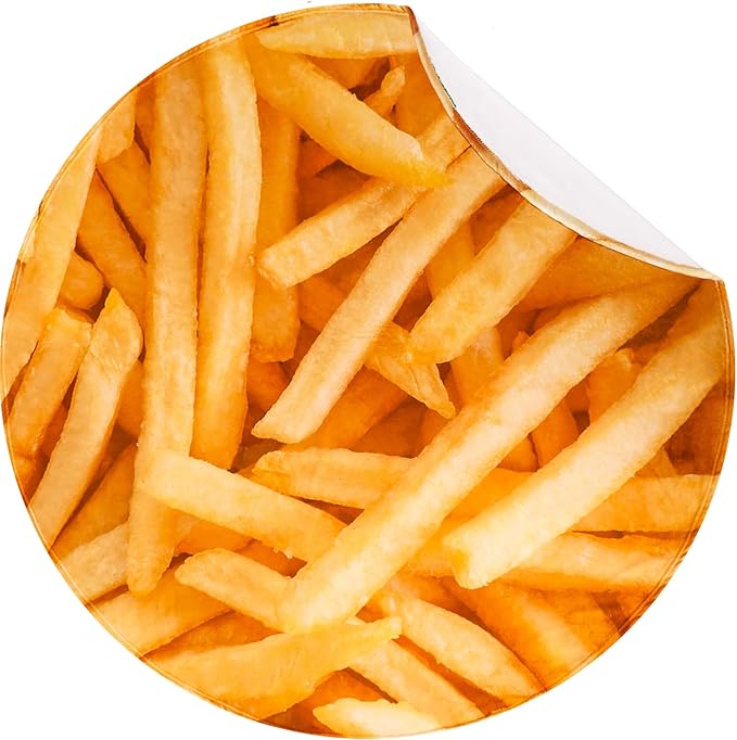 Vessia Frenchfries Throw Blanket, Realistic Funny Food Blanket for Adults and Kids, 300GSM Soft Throw for Couch, Sofa, Bed, Fun Home Decor for All Seasons, 60 inches