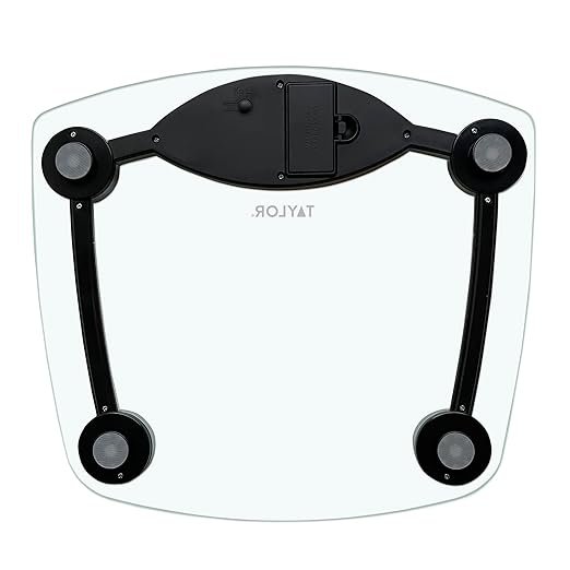 Taylor Precision Products 7506 Digital Scale, Chrome/Glass, iphone, 1 Count