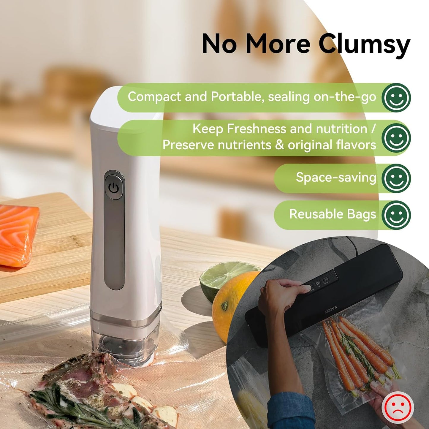 15 Pcs 12”x13” Reusable Vacuum Sealer Freezer Bags with Air Valve for Food Storage and Preservation, for Leftover Save, Meal Prep, Sous Vide Cook, Outdoor BBQ. BPA Free, Dishwasher Safe Microwavable