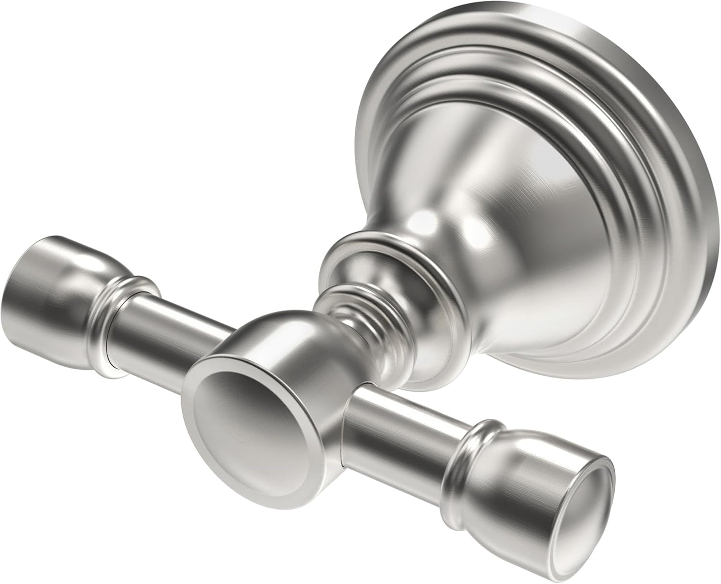 Towel Hook for Bathrooms, Stainless Steel Robe Coat Hook Wall Mount, Heavy Duty Towel Hanger for Kitchen, Bedroom or RV(Brushed Nickel)