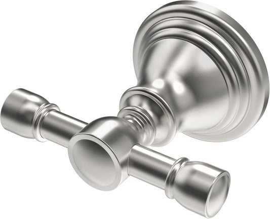 Towel Hook for Bathrooms, Stainless Steel Robe Coat Hook Wall Mount, Heavy Duty Towel Hanger for Kitchen, Bedroom or RV(Brushed Nickel)