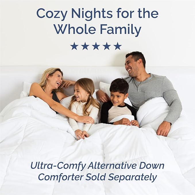 Split King Size 5 Piece Sheet Set - Comfy Breathable & Cooling Bed Sheets Set - Hotel Luxury Bedding for Women, Men, Kids, Teens, Boys & Girls - Deep Pockets, Soft, Wrinkle Free - Oeko-Tex - Light Lav
