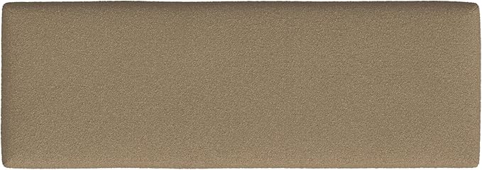 HomePop Oslo Decorative Bench - Brown Boucle