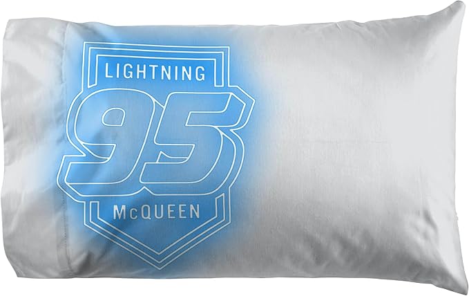 Jay Franco Kids Sheet Set with Fitted, Flat Sheets & Pillow Cover - Ultra-Soft Bedding with Pillowcase for Room Decor, Gray - Cars, 4 Piece Queen