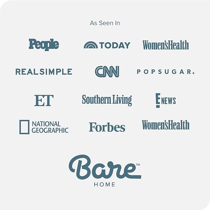 Bare Home Queen Bed Skirt - 15-Inch Tailored Drop Easy Fit - Bed Skirt for Beds - Center & Corner Pleats (Queen, Coronet Blue)