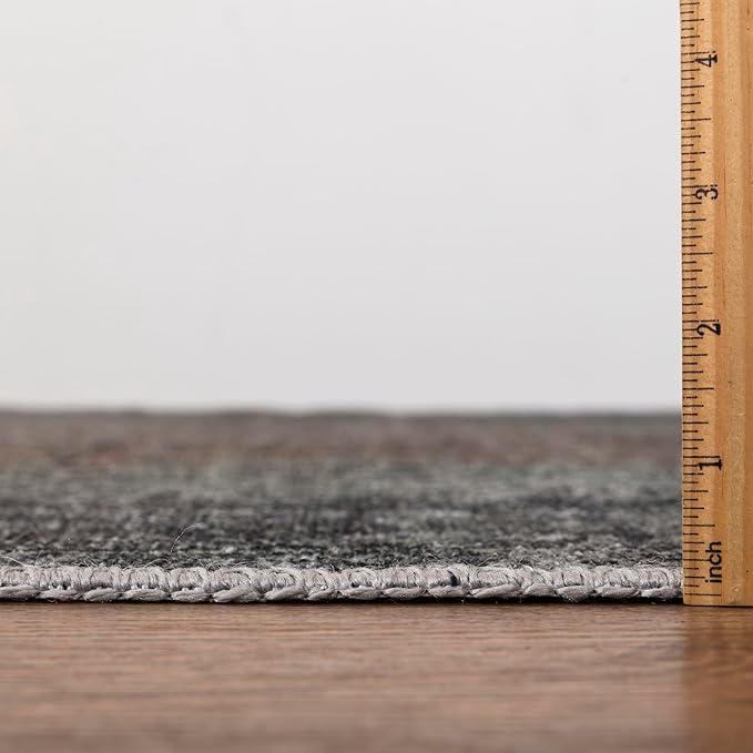 Keen Home Design 4x6 Rug - Machine Washable Area Rug with Non-Slip Backing, Ideal for Living Room, Dining Room, Bedroom - Vintage, Easy Clean, Durable, Low Pile - (4' x 6')