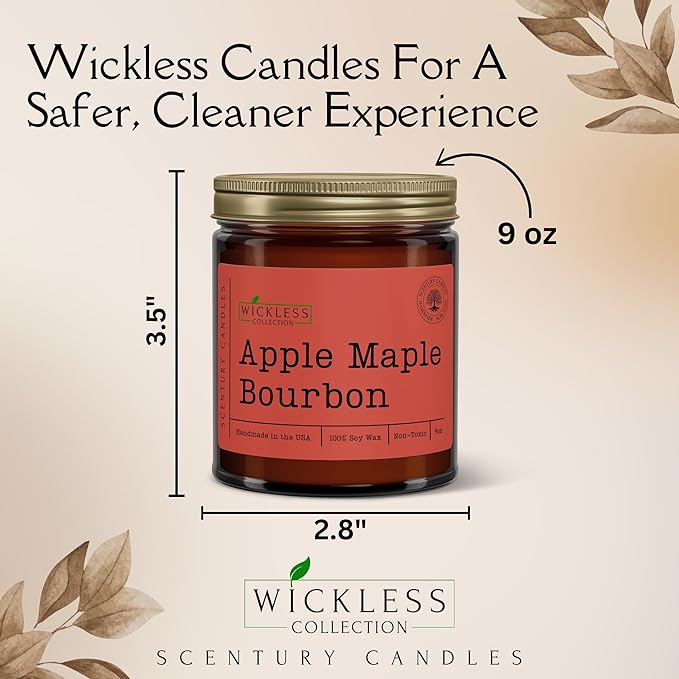 Wickless Candles for Candle Warmer Lamp, Many Scents to Choose, 100% Non-Toxic Soy Wax, Scented Candle Melts for Warming Plate, Handmade in The USA (Autumn Glow)
