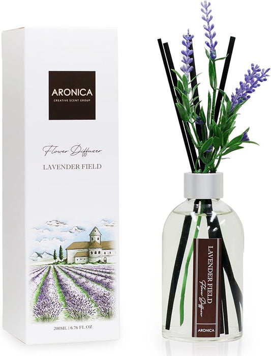 Aronica Bathroom Relaxation Accessories, Lavender Products Spa Bathroom Ideas, Guest Room Must Haves, Living Room Essentials for Cozy Home, House Items Spare Bedroom, Lavender Diffuser