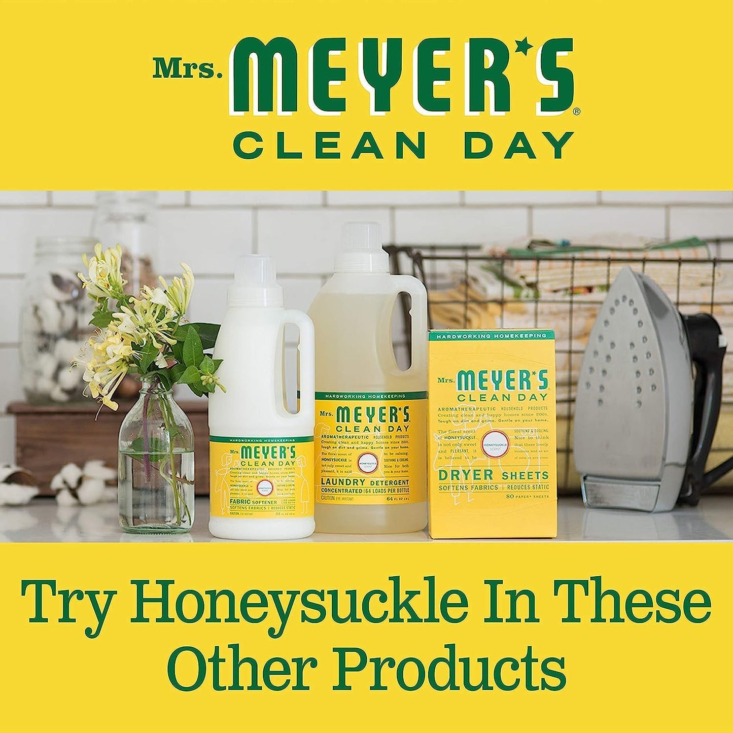 Mrs. MEYER'S Dish Variety Pack Scent, 1 Dish Soap, 1 Dish Soap Refill, 2 CT