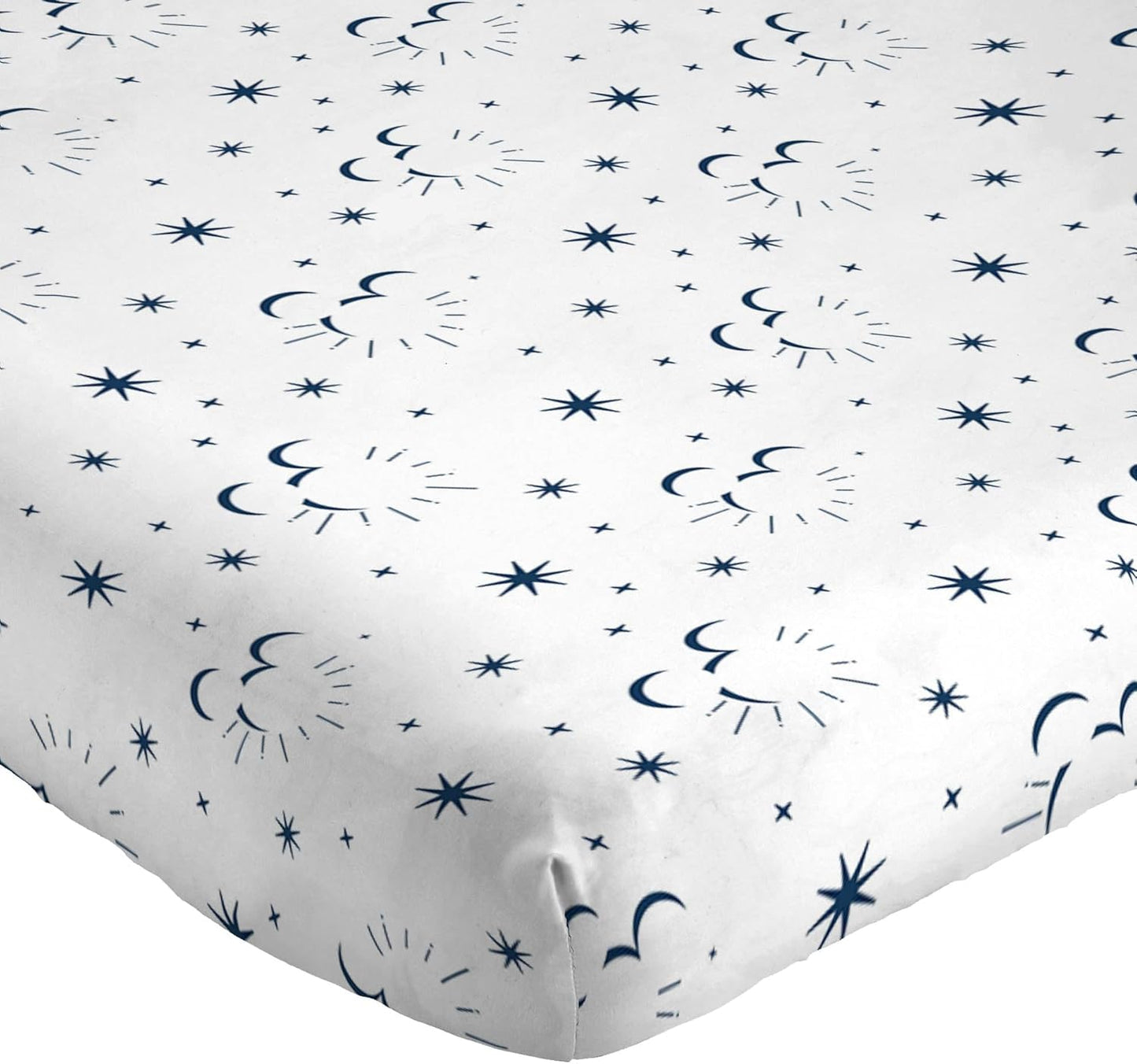 Jay Franco Kids Sheet Set with Fitted, Flat Sheets & Pillow Cover - Ultra-Soft Bedding with Pillowcase for Room Decor, White - Mickey Mouse, 4 Piece Queen