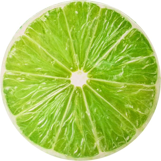 Vessia Lime Throw Blanket, Realistic Funny Food Blanket for Adults and Kids, 300GSM Soft Throw for Couch, Sofa, Bed, Fun Home Decor for All Seasons, 60 inches