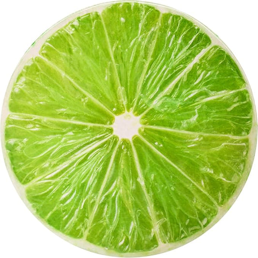 Vessia Lime Throw Blanket, Realistic Funny Food Blanket for Adults and Kids, 300GSM Soft Throw for Couch, Sofa, Bed, Fun Home Decor for All Seasons, 60 inches