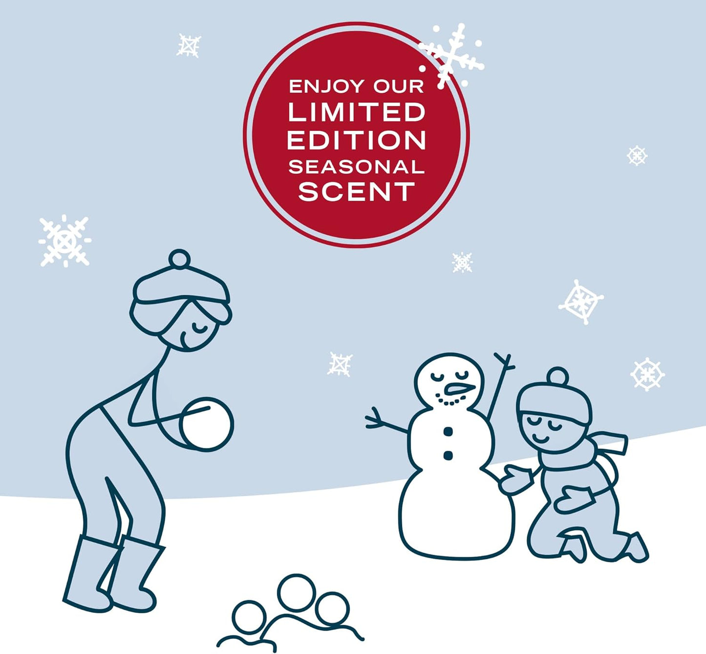 MRS. MEYER'S CLEAN DAY Liquid Dish Soap, Biodegradable Formula, Limited Edition Snowdrop, 16 Fl. Oz - Pack of 3