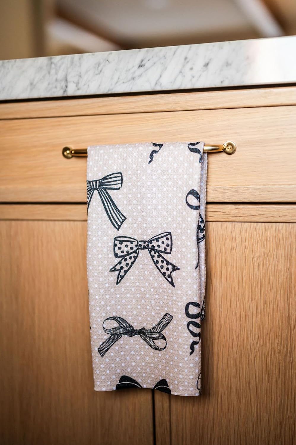 || 2 Pack|| Double Sided Dish Towels || Waffle Weave Microfiber || Tea Towels || Highly Absorbent || Hanging Loop || Dish Cloths || Modern || Designer Prints