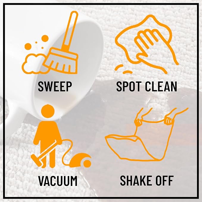 Ottomanson Hallway Runner Rug 1'10" x 7' Non Slip Border Area Rugs Easy to Clean Laundry Rug Runner Durable & Pet Friendly Floor Carpet Runners for Hallways Entryway Living Room Kitchen, Turquoise