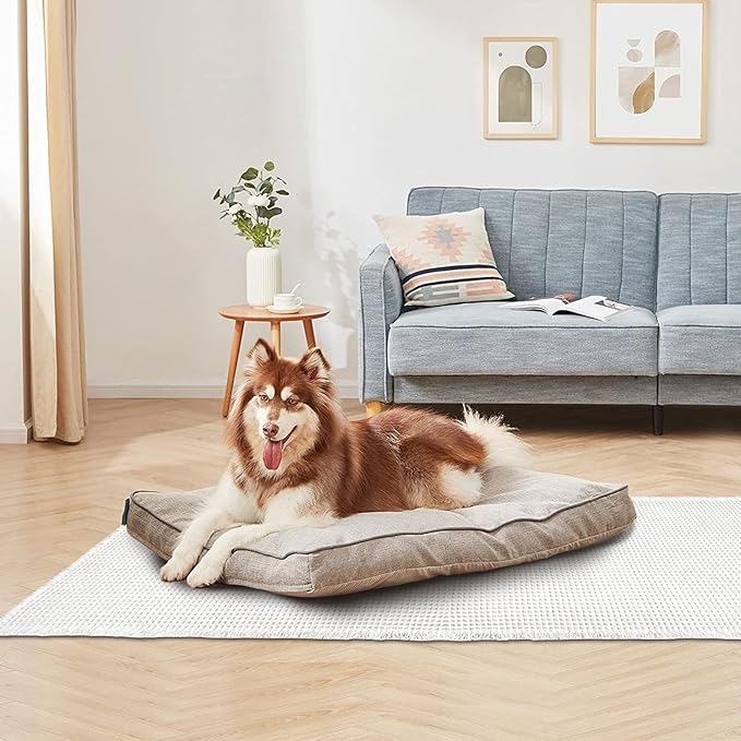 ZALL Waffle Bath Mat White Super Absorbent Non Slip Bathroom Rug 24X60inch,Machine Washable Ultra Soft Floor Mats