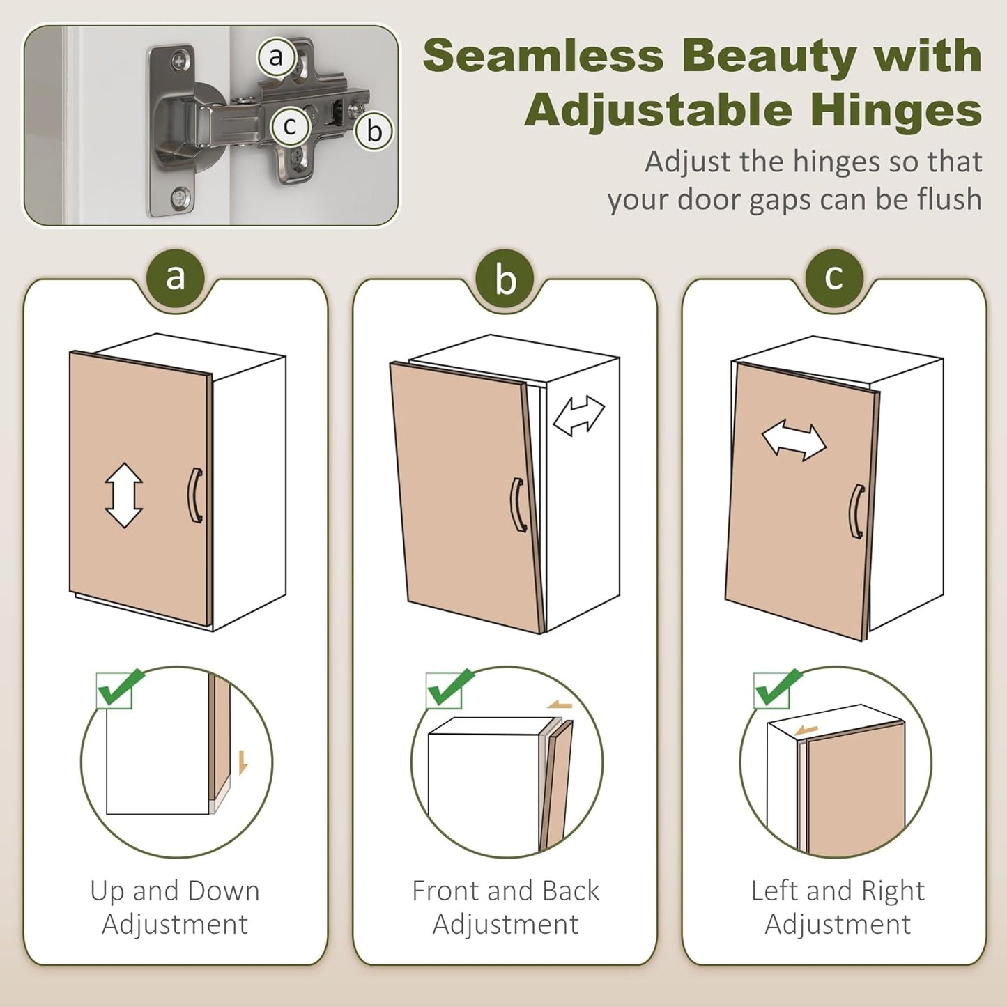 HOMCOM Kitchen Pantry Storage Cabinet, 72" Freestanding Cabinet with Hutch, Large Countertop, Glass Doors and Adjustable Shelves for Dining Room, Pure White