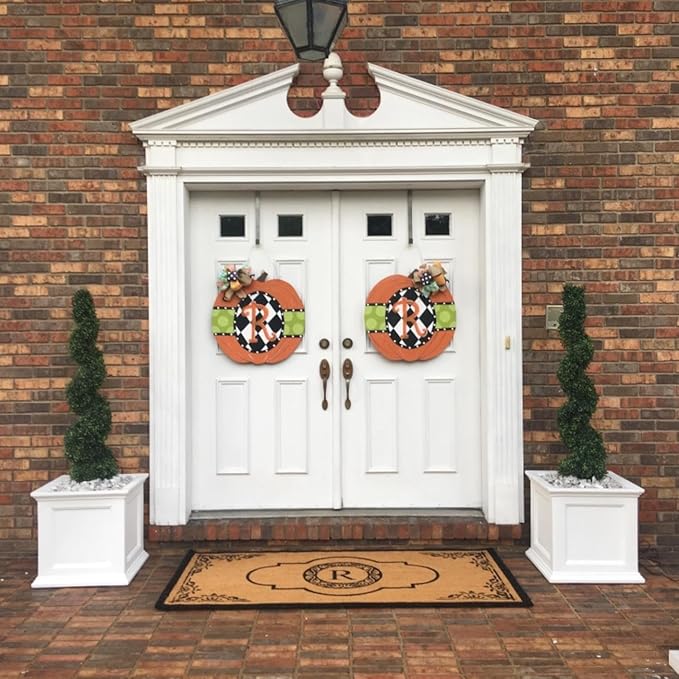 4' Spiral Boxwood Topiary Trees Artificial Outdoor Plants in Plastic Pot Front Porch Plants Set of 2