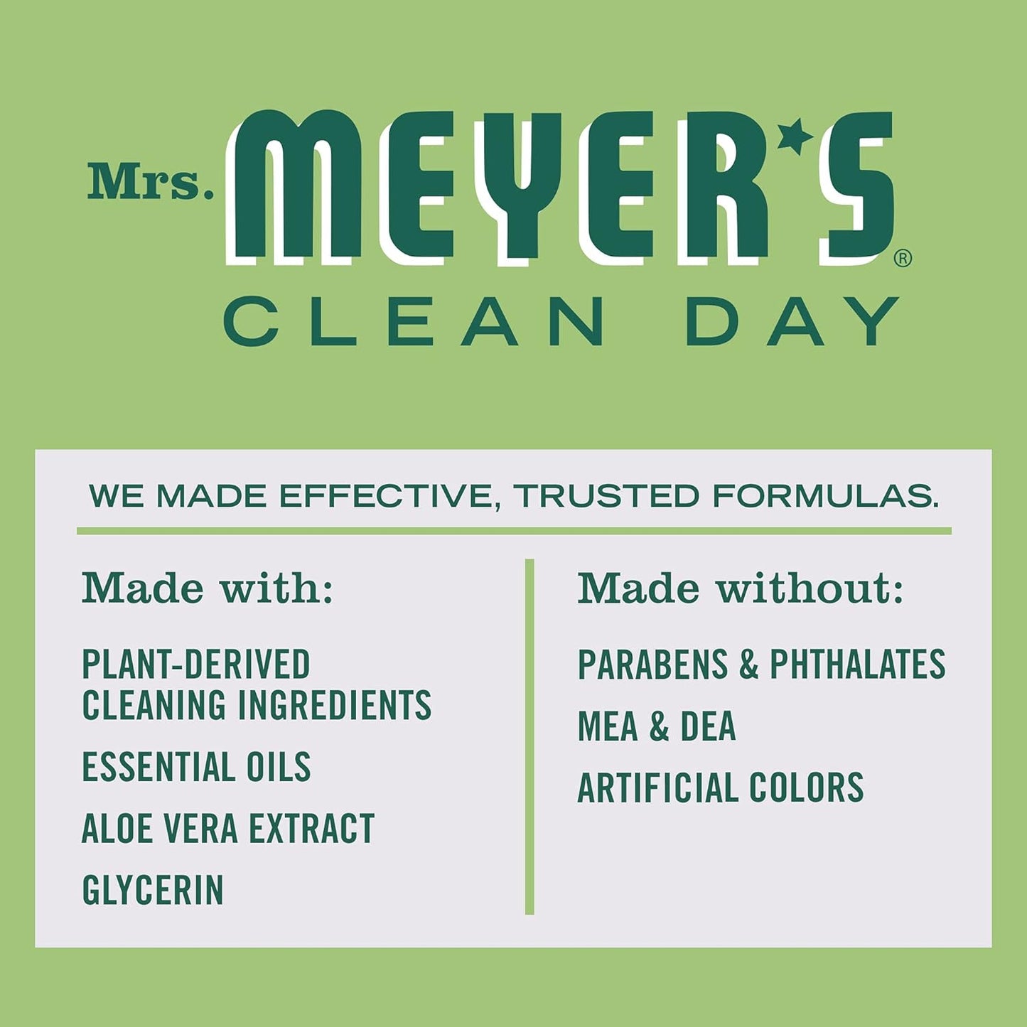 MRS. MEYER'S CLEAN DAY Liquid Dish Soap, Biodegradable Formula, Limited Edition Iowa Pine, 16 fl. oz