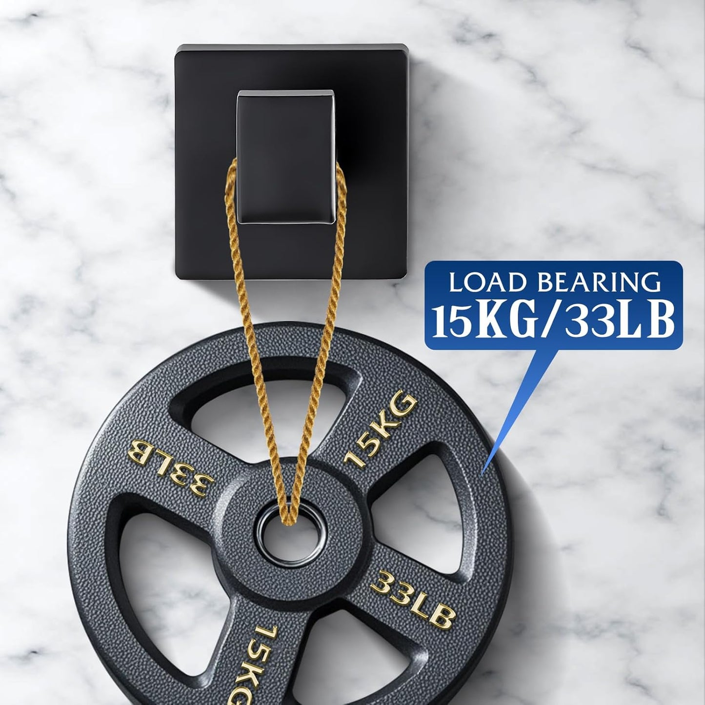 Towel Hooks for Bathrooms, Heavy Duty Wall Mounted Stainless Steel Modern Hook, 4 Pack – Ideal for Hanging Towels, Robes, Coats, in Kitchen, Bedroom, Bathroom, or Hotel (2, Matte Black)