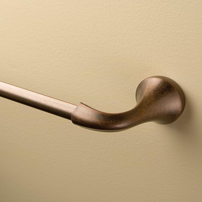 Moen YB2824ORB Eva 24-Inch Bathroom Towel Bar, Oil Rubbed Bronze