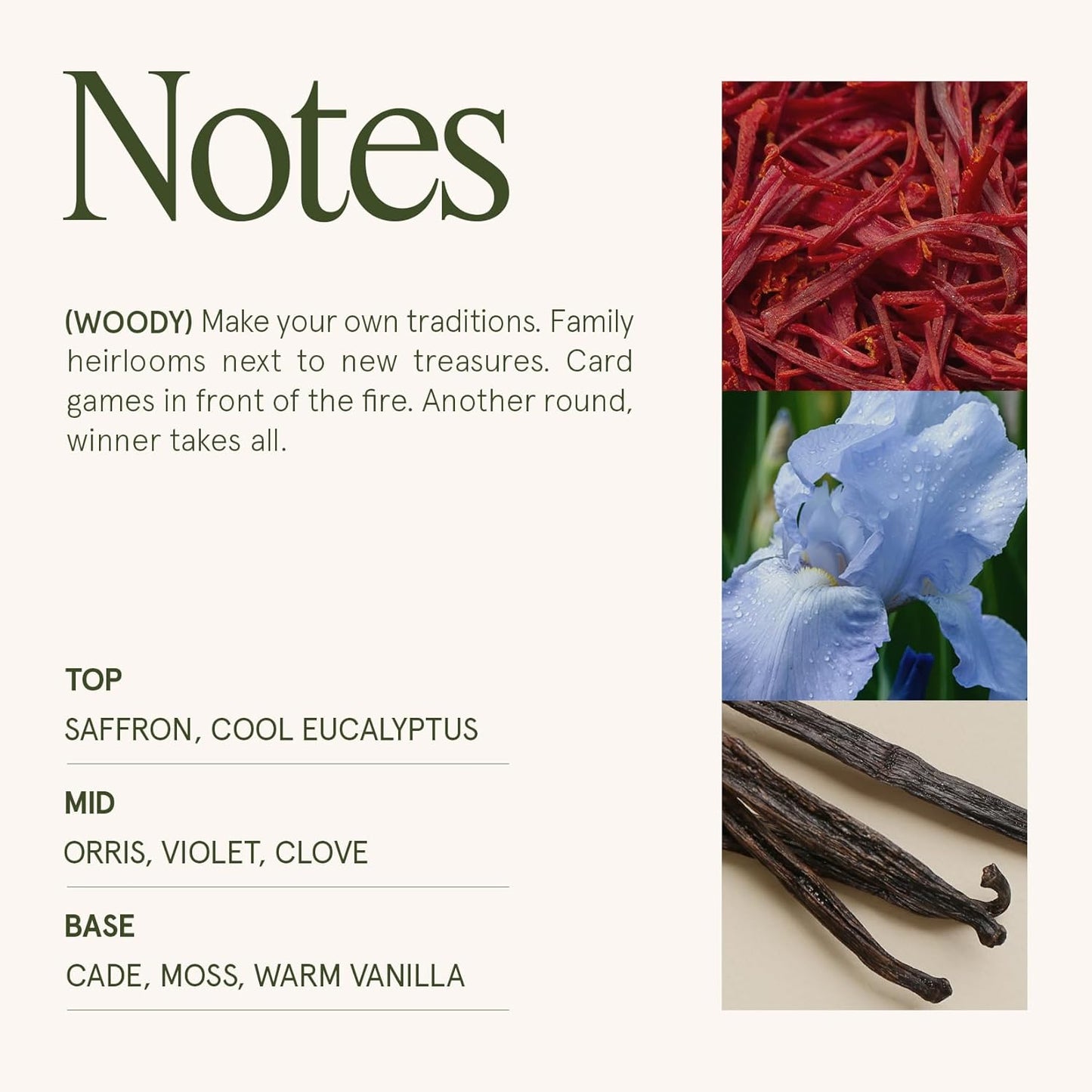 LA JOLIE MUSE Hearth & Velvet Flames Candle - Saffron, Clove, Vanilla | 6 oz Natural Soy Wax | 40 Hours Clean Burn | Elegant Home Décor | Gift-Ready for Hosts & Gatherings