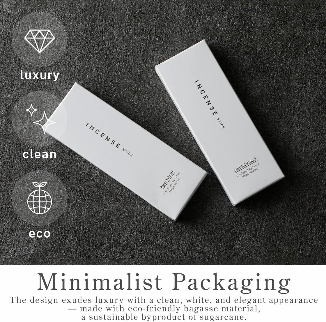 Kyoto Osmanthus Incense Sticks - Japanese Temple Aroma, Ideal for Relaxation & Meditation, Approx. 60 Sticks (0.044 Pounds) - Premium Quality Incense for Spiritual & Home Use Nagomikobo