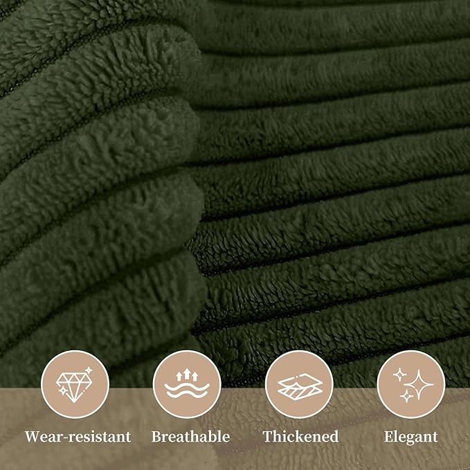 Sasttie Headboard Pillow Queen, Triangular Wedge Pillow Headboard, Wedge Headboard Pillow for Bed Sofa, Daybed Pillows for Sitting up, Reading or Working with Removable Cover, Olive Green